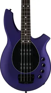 Бас-гитара Sterling Bongo с 4 струнами, гриф из палисандра, покрытие Firemist Purple