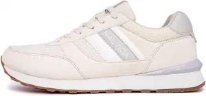 Мужские кроссовки Nautica на шнуровке - повседневные, стильные и удобные для ходьбы, белый