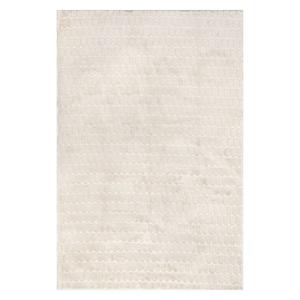 Ковер Nia Tile из искусственного меха кролика, пригодный для машинной стирки Nuloom, бежевый, 229x290 см