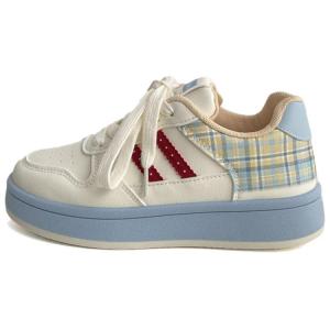 City camel Женские низкие скейтерские кроссовки желто-синие, цвет Yellow Blue