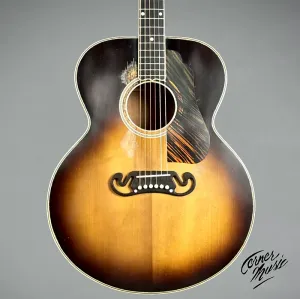 Gibson 1939 SJ-100 2025 - Тяжелый состаренный выцветший винтажный солнечный градиент