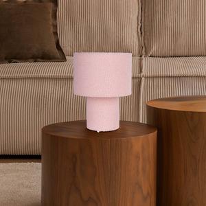 Настольная лампа Näve Fluffy, смешанная ткань / утюг - 1-светлый - розовый