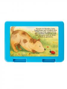 Mr. & Mrs. Panda Ящик для хранения собачьих экспонатов с изображением божьей коровки и    белого цвета