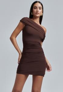 Платье BWLDR SERENN MINI , Chocolate/Brown