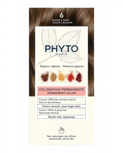 Постоянный цвет color Phyto, Rubio Oscuro 6