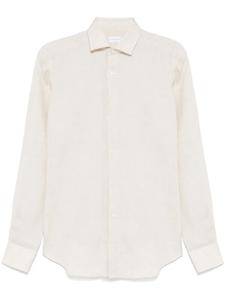 Льняная рубашка Xacus, нейтральный