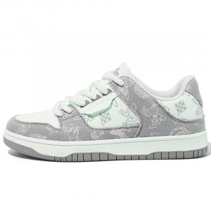 TCELLARS Амортизирующие, устойчивые к истиранию, увеличивающие рост низкие кеды для скейтборда унисекс - серый+королевский шарм, цвет Gray+King Charm