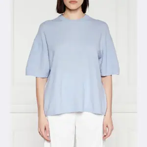 Шерстяной свитер оверсайз Меган Samsøe Samsøe, синий