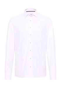 Структурированная рубашка современного кроя Eterna, белый