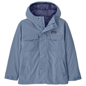 Детская утепленная куртка для повседневной носки - зимняя куртка Patagonia, синий