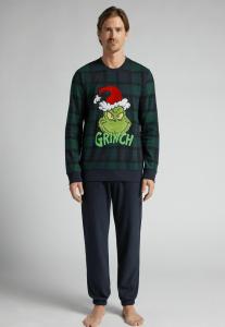 Пижамный комплект IUMAN Intimissimi Uomo SET, Blue/Dark Blue