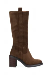Altas con cremallera boots Bosanova, Marron