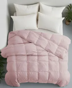 Ультрамягкое одеяло из гусиного пуха, размер California King Unikome, розовый