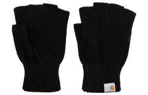 Carhartt WIP Вязаные перчатки женские черные, Black