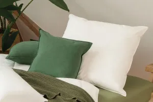 Подушка Centa-Star из натурального волокна "Veggie", (1 шт.), подушка из натурального волокна, доступны размеры подушек 40x80 или 80x80 см 80х80 см, белый