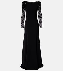 Украшенное платье Сильвии Jenny Packham, Liquorice