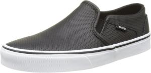 Vans Asher женские низкие кроссовки, Perf Leather Black