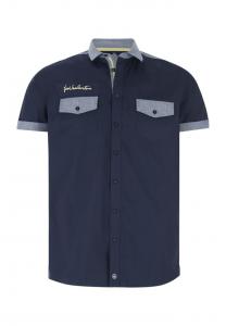 Рубашка с короткими рукавами herkko Jan Vanderstorm, синий