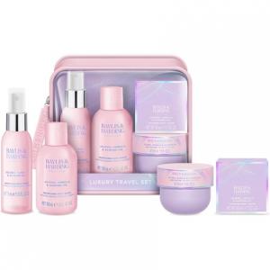 Роскошный дорожный несессер с маслом жожоба, ванили и миндаля, подарочный набор Baylis & Harding