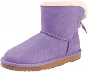 Женские зимние утепленные мехом ботинки YDN, сапожки до щиколотки с круглым носком, на низком каблуке, без шнуровки, размер 4-15 US, Purple