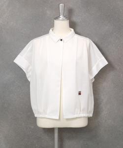 Футболка с коротким рукавом из смесовой хлопковой ткани Studio Picone, цвет White(090)