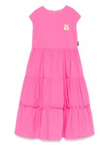 Moschino Kids платье Teddy Bear, розовый
