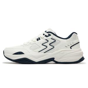 361° Мужские белые и синие беговые кроссовки серии Sailing с износостойкой противоскользящей подошвой, цвет White Blue