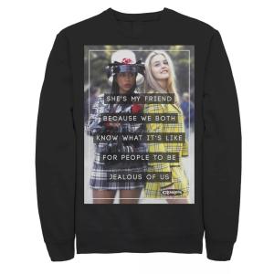 Мужской свитшот Clueless Cher & Dionne She's My Friend Licensed Character
