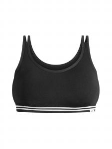 Smilodox Спортивный топ в черном цвете