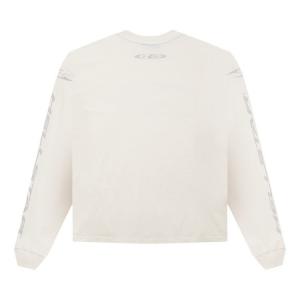 Лонгслив Hellstar H Cursive Logo Longsleeve, White