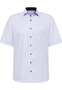 Рубашка на пуговицах Comfort fit ETERNA, цвет Navy/Sky blue