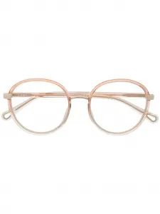 Массивные очки Chloé Eyewear, золотой