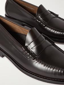 Пенни-лоферы из кожи Weejuns Heritage Larson G.H. BASS, темно-коричневый