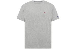 Футболка унисекс светло-серая Champion, серый