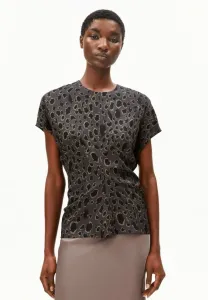 Блузка с рукавами «летучая мышь» в стиле льва Armedangels, Dark Steel/Black