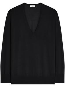 Свитер из мериносовой шерсти DRIES VAN NOTEN, черный