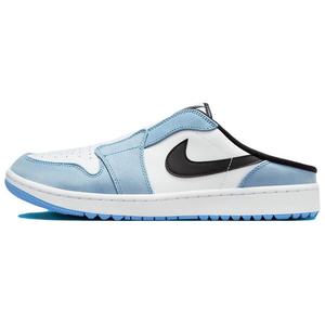 Jordan Мюли Golf University Blue — синие белые черные, цвет Blue White Black