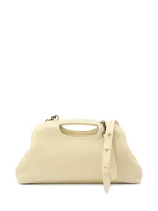 Кожаный клатч Officine Creative, желтый