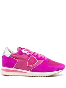 Кроссовки Tropez на шнуровке Philippe Model Paris, розовый