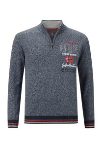 Свитер КАЭТАН JAN VANDERSTORM, темно-синий