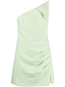 Roland Mouret платье мини асимметричного кроя, зеленый