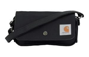 Кроссбод сумка из ткани, плечевая сумка унисекс черный Carhartt