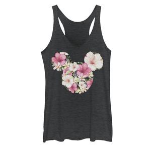 Майка с цветочным силуэтом Хизер и Микки Маусом для юниоров Disney's Licensed Character