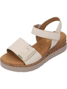 Сандалии на плоской подошве Gabor Comfort, цвет creme (uni+gold)