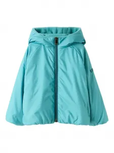 Пальто на молнии с капюшоном Il Gufo, синий