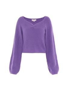 Женский свитер фиолетового цвета faina