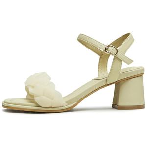 Сандалии на одной бретели 5,5 см Women's Teenmix, экрю