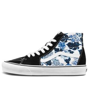 Кеды Vans SK8-HI Tapered 'Floral Blue', синий