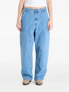 Брюки прямого кроя Carhartt Wip, синий