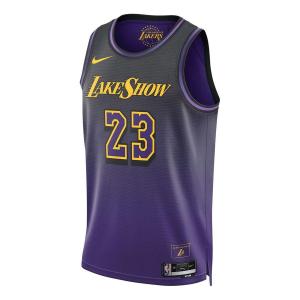 Джерси Nike Los Angeles Lakers 2024/25 City Edition Jersey 'Lebron James', фиолетовый